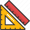 degree square, drafting, geometry, scale, set square