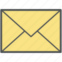 correspondence, email, envelope, inbox, letter, mail, mailbox