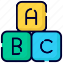 alphabet blocks, abc, alphabet, font, letter