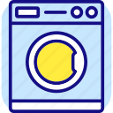 washing, machine, clothes, laundry, clean