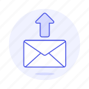 sync, letter, upload, sent, envelope, email, mail