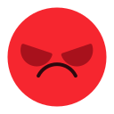 angry, emoji, emotion, face, feeling