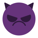 devil, emoji, emotion, face, feeling