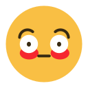 emoji, emotion, face, feeling, shy