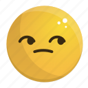 bored, emoji, emotion, face, feeling