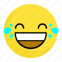 emoji, emotion, face, feeling, happy, laugh, smile