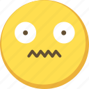 emoji, emoticon, emotion, expression, smiley, surprised