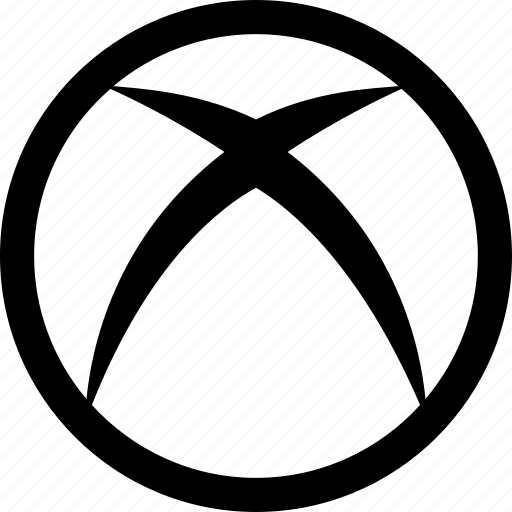 Xbox Logo Black And White Png