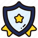 badge, esports, star, shield, game, gaming, label