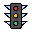 light, road, signal, stop, traffic