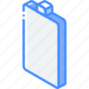 battery, empty, essentials, iso, isometric