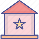 favorite house, home, real estate, villa, star on home