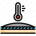 temperature, thermometer, weather, fabric, texture