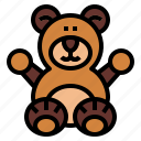 animal, bear, stuffed, teddy, toy