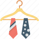 formal, hanger, necktie, tie, uniform tie