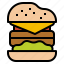 burger, fast, food, hamburger, restaurant