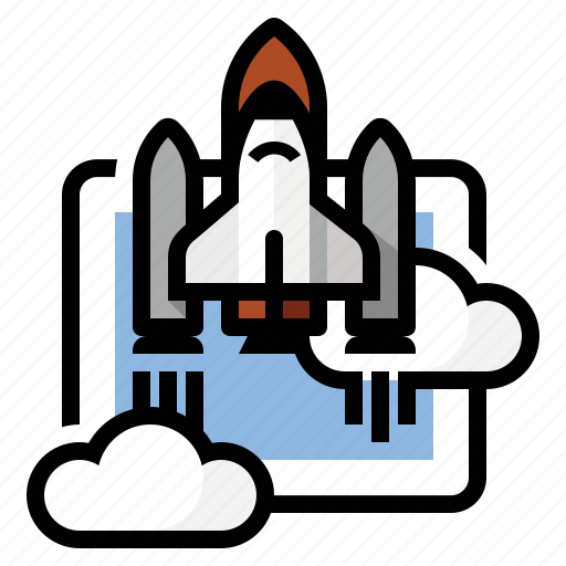 Launch, nasa, rocket, shuttle, space icon - Download on Iconfinder