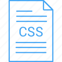 css, extension, file