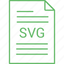 extension, file, svg