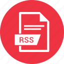 document, extension, file, rss