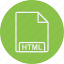 file, format, html