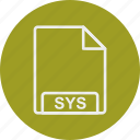 file, format, sys