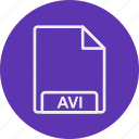 avi, file, format