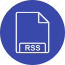 file, format, rss