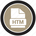 extension, file, file format, htm