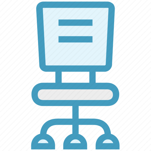 Business, chair, finance, furniture, office, office chair, seat icon - Download on Iconfinder