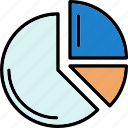 chart, pie, statistics, circular