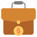 briefcase, business, portfolio, bag, finance, money