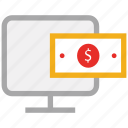 display, dollar, finance, monitor