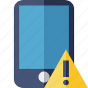 device, iphone, mobile, phone, smartphone, warning