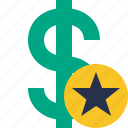 business, cash, currency, dollar, finance, money, star