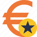 business, cash, currency, euro, finance, money, star