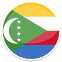 comoros, flag, national, country, world, flags, nation