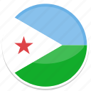 flag, djibouti, world, flags, national, country, nation