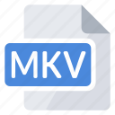 extension, file, mkv, type, create, document, new