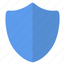 blue, full, security, shield