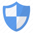 blue, security, shield