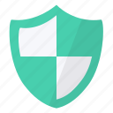 green, security, shield