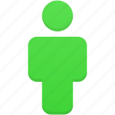 green, user, avatar, human, people, person, profile