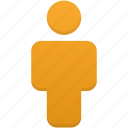 orange, user, client, human, people, person, profile