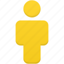 user, yellow, account, human, people, person, profile