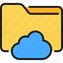 cloud, document, file, folder, storage