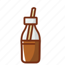 bottle, chocolate, drink, food, glass, milk