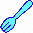 cutlery, eating, food, fork, noodles, piercing, tableware