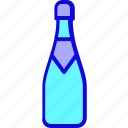 alcohol, beverage, bottle, champagne, container, drink, wine