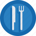 food, fork, knife, restaurant